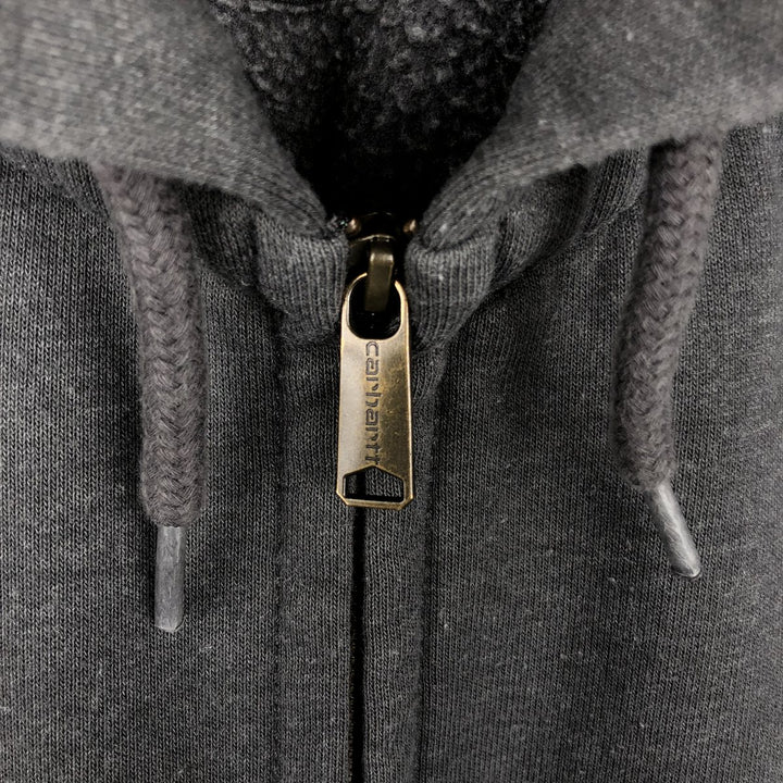 Carhartt ORIGINAL FIT Sweat Full Zip Hoodie Men's XL cotton gray type Vintage Second Hand