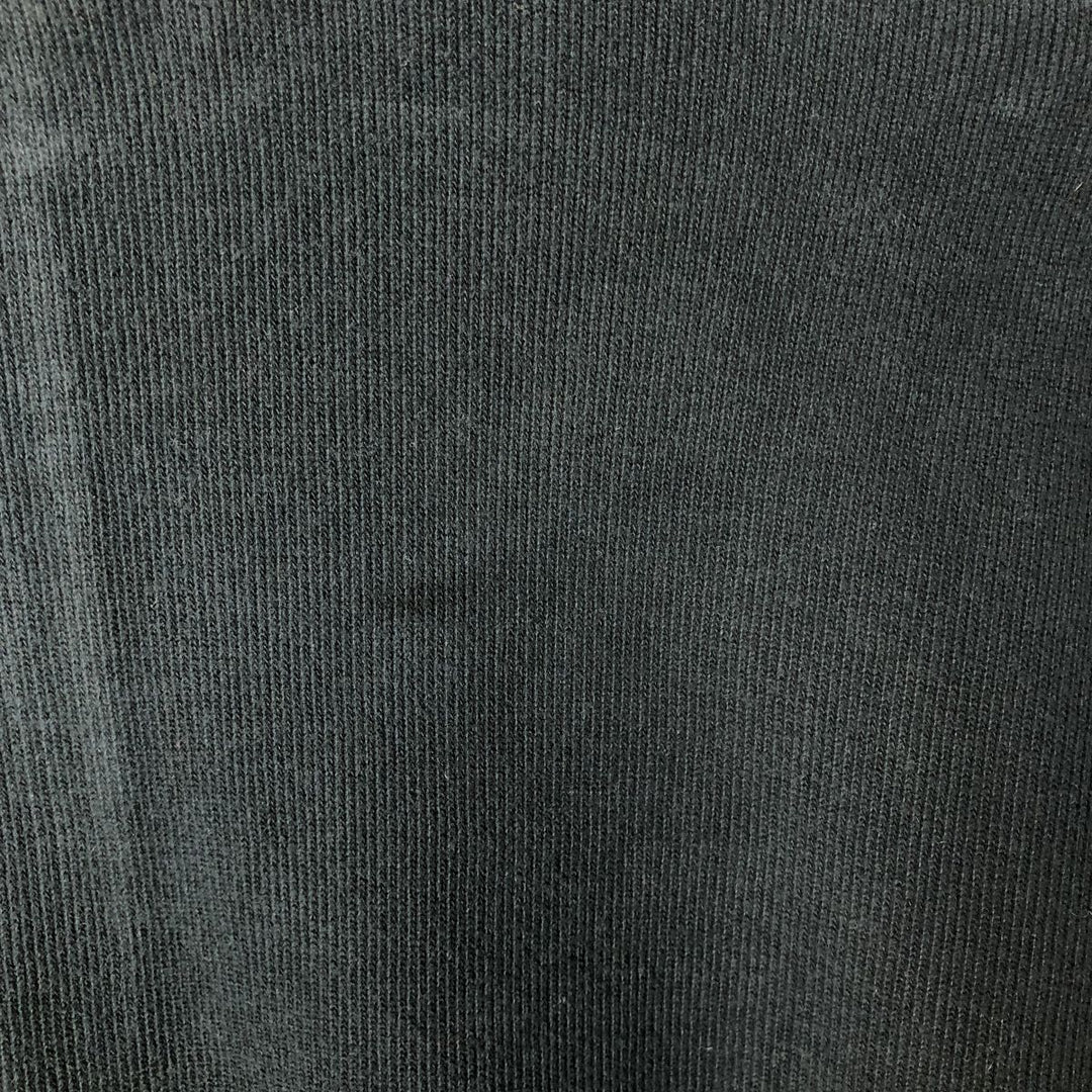 Ralph Lauren POLO by Ralph Lauren Rib-Knit Full-Zip Sweatshirt (Men's Size L) unclear black type Vintage Second Hand