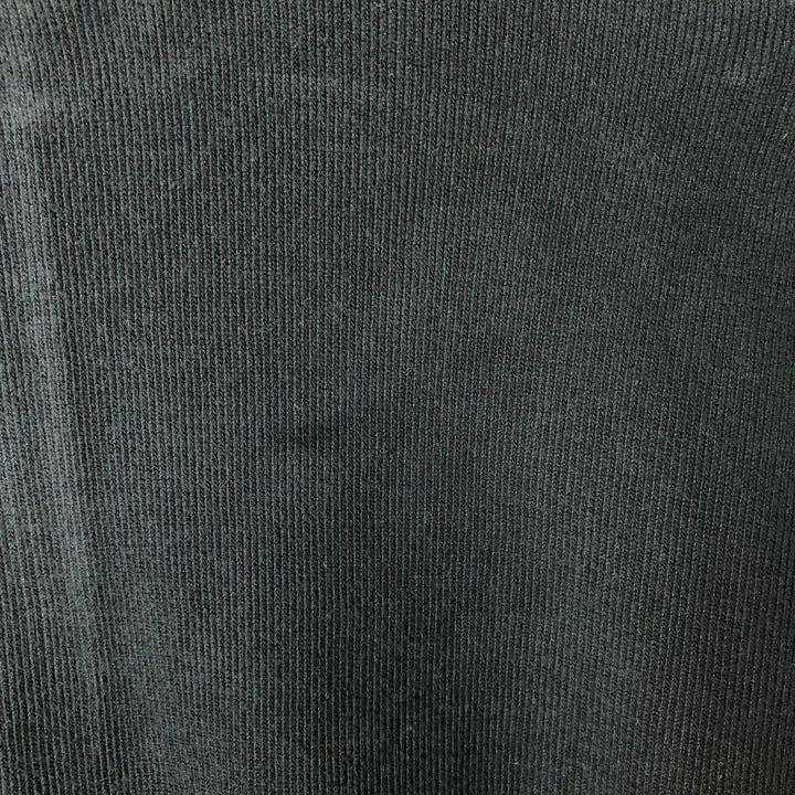 Ralph Lauren POLO by Ralph Lauren Rib-Knit Full-Zip Sweatshirt (Men's Size L) unclear black type Vintage Second Hand