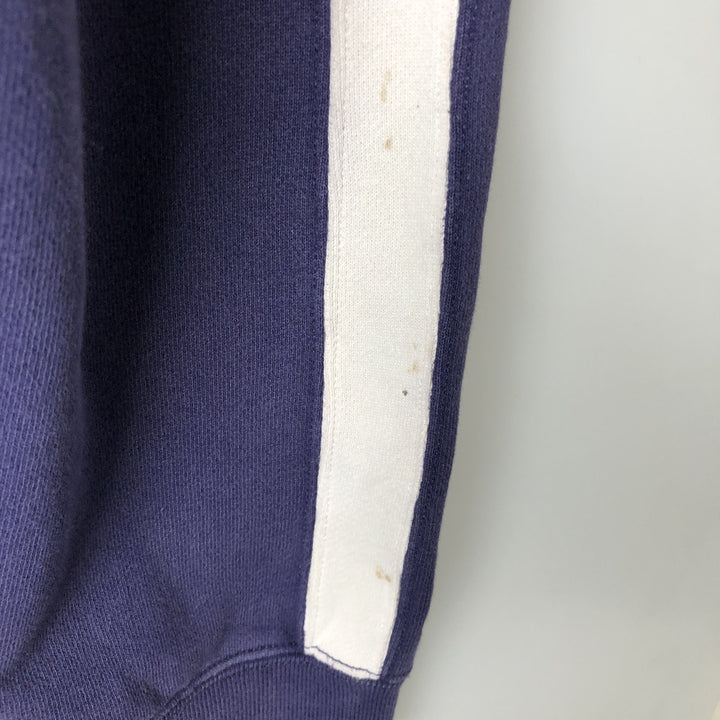 Ralph Lauren POLO by Ralph Lauren full zip sweatshirt, men's XL size cotton navy blue type Vintage Second Hand