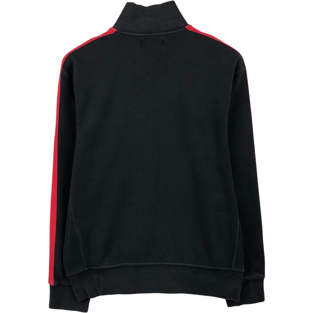 Ralph Lauren POLO by Ralph Lauren full zip sweatshirt, men's size L cotton black type Vintage Second Hand