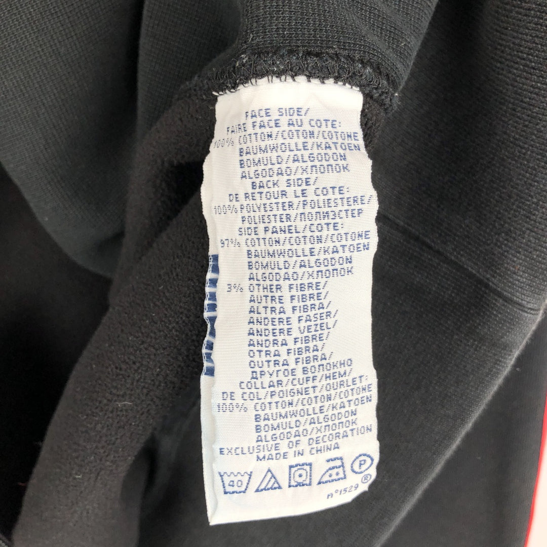 Ralph Lauren POLO by Ralph Lauren full zip sweatshirt, men's size L cotton black type Vintage Second Hand