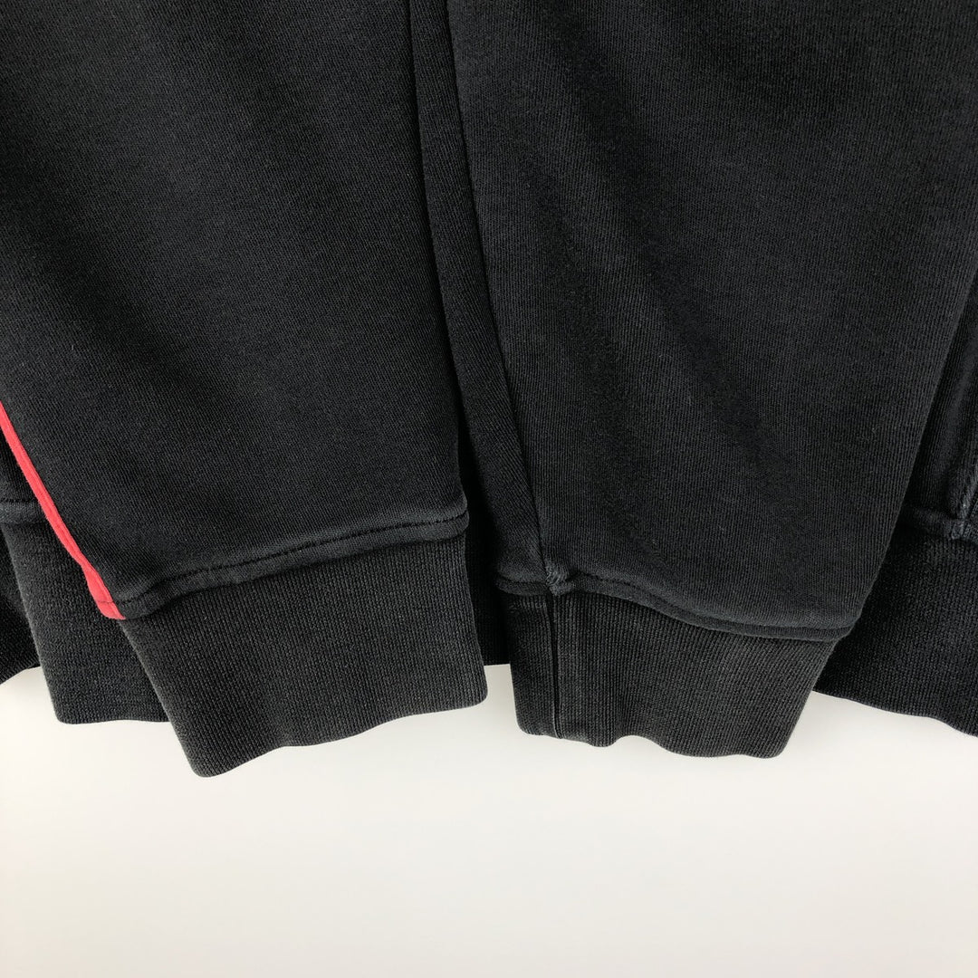 Ralph Lauren POLO by Ralph Lauren full zip sweatshirt, men's size L cotton black type Vintage Second Hand