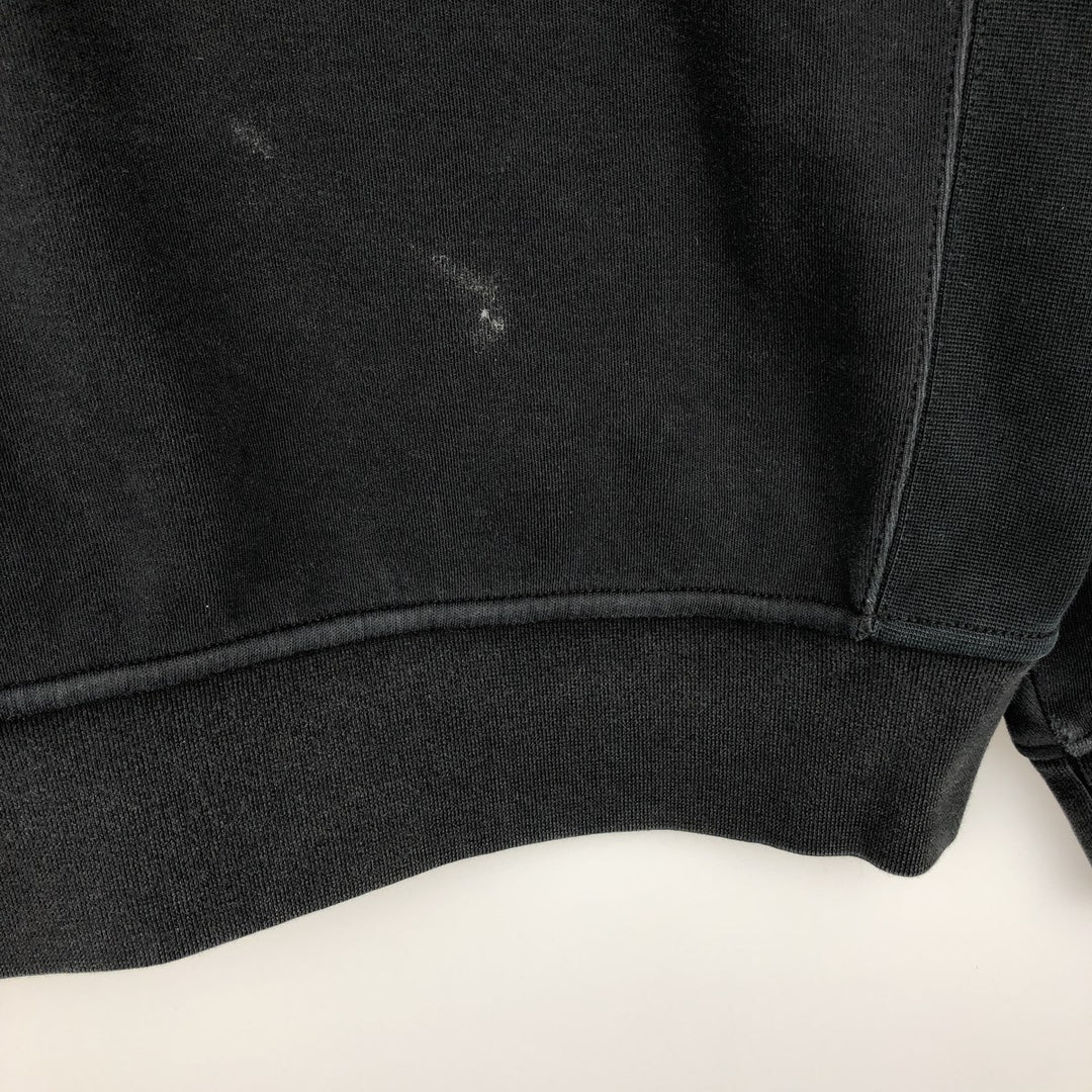 Ralph Lauren POLO by Ralph Lauren full zip sweatshirt, men's size L cotton black type Vintage Second Hand
