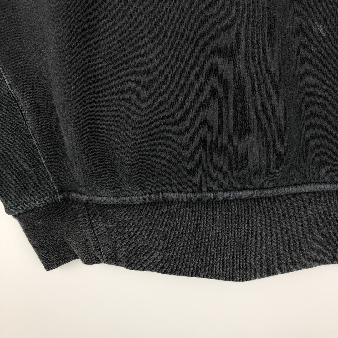 Ralph Lauren POLO by Ralph Lauren full zip sweatshirt, men's size L cotton black type Vintage Second Hand