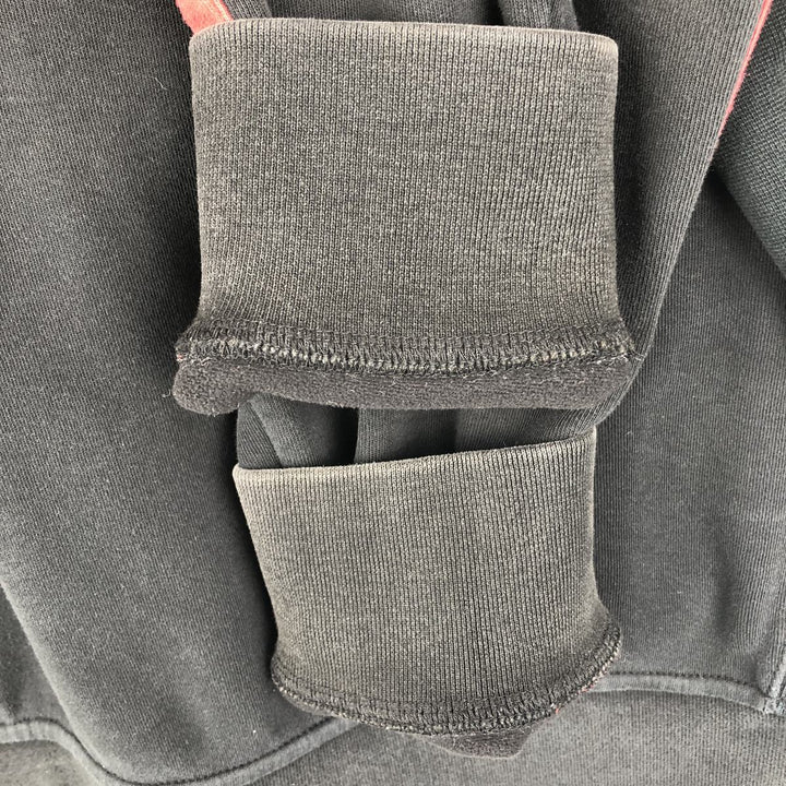 Ralph Lauren POLO by Ralph Lauren full zip sweatshirt, men's size L cotton black type Vintage Second Hand