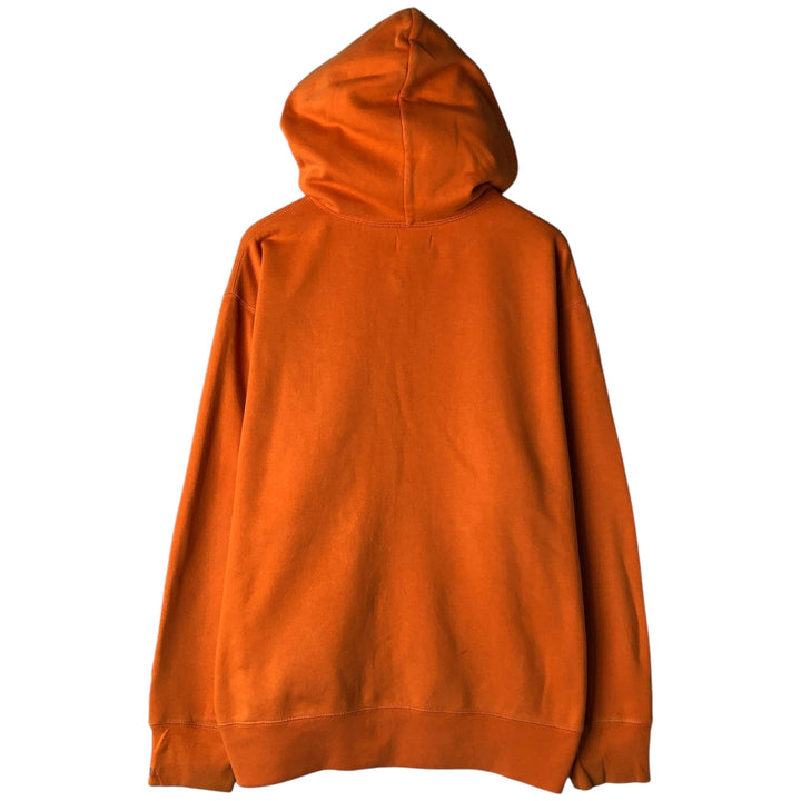 2000'S Ralph Lauren Polo Jeans Company full-zip sweatshirt hoodie, men's size XL cotton orange type Vintage Second Hand