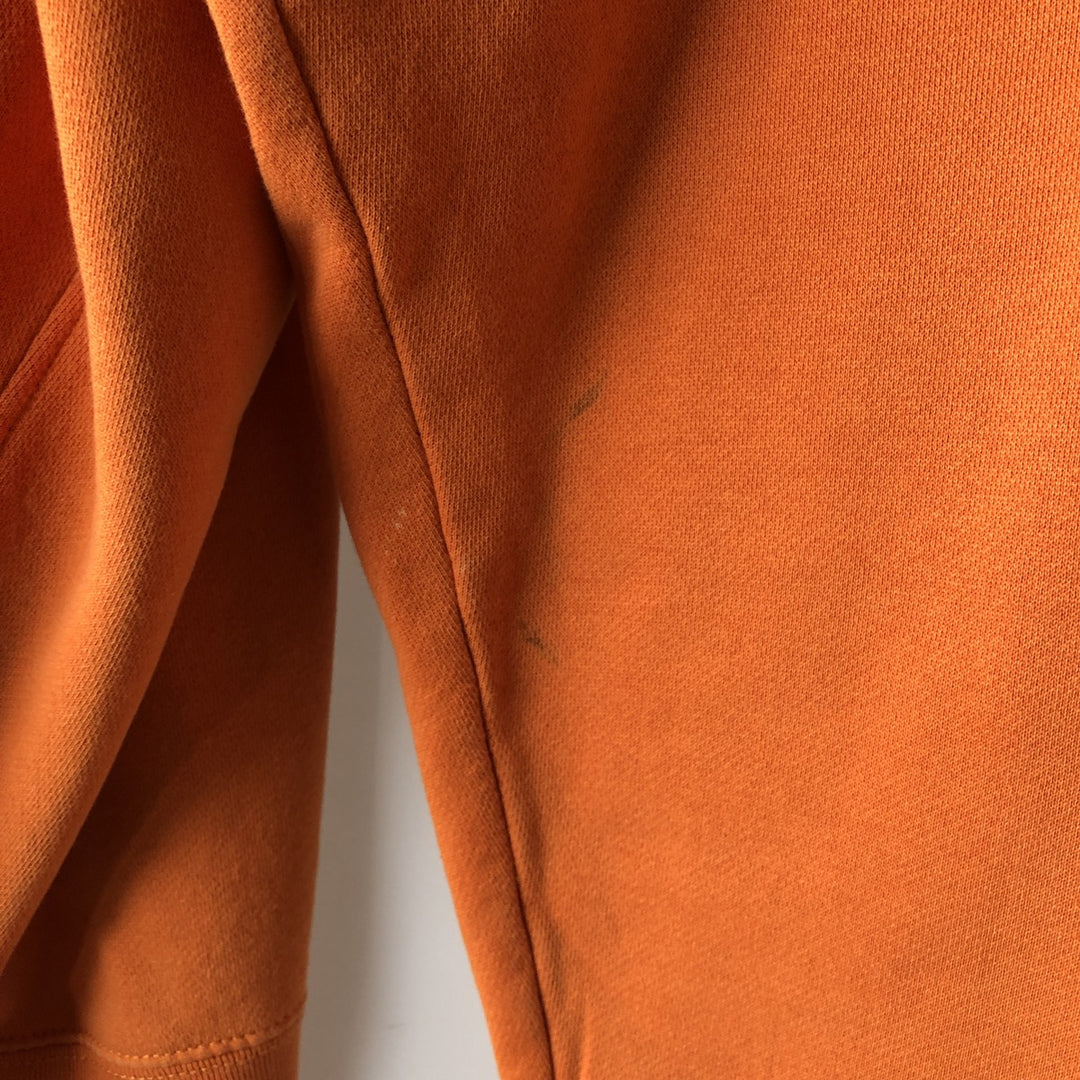 2000'S Ralph Lauren Polo Jeans Company full-zip sweatshirt hoodie, men's size XL cotton orange type Vintage Second Hand