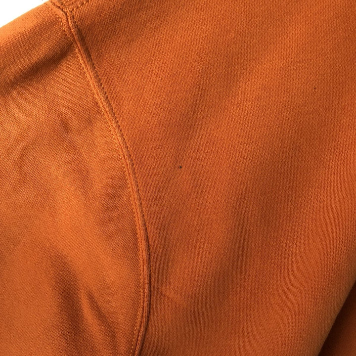 2000'S Ralph Lauren Polo Jeans Company full-zip sweatshirt hoodie, men's size XL cotton orange type Vintage Second Hand