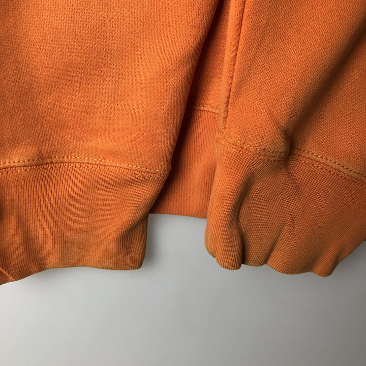 2000'S Ralph Lauren Polo Jeans Company full-zip sweatshirt hoodie, men's size XL cotton orange type Vintage Second Hand