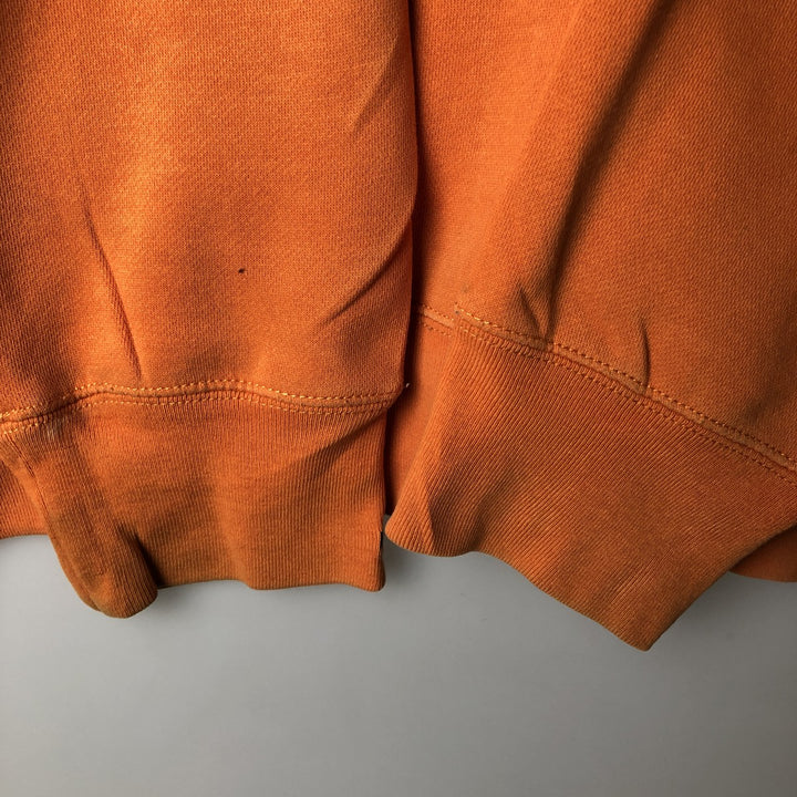 2000'S Ralph Lauren Polo Jeans Company full-zip sweatshirt hoodie, men's size XL cotton orange type Vintage Second Hand