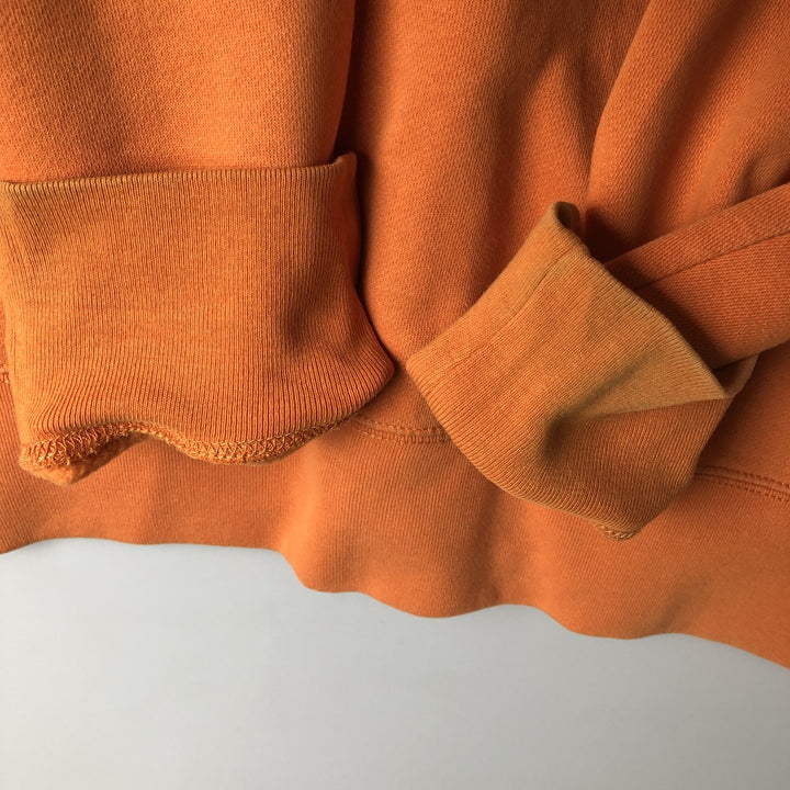 2000'S Ralph Lauren Polo Jeans Company full-zip sweatshirt hoodie, men's size XL cotton orange type Vintage Second Hand