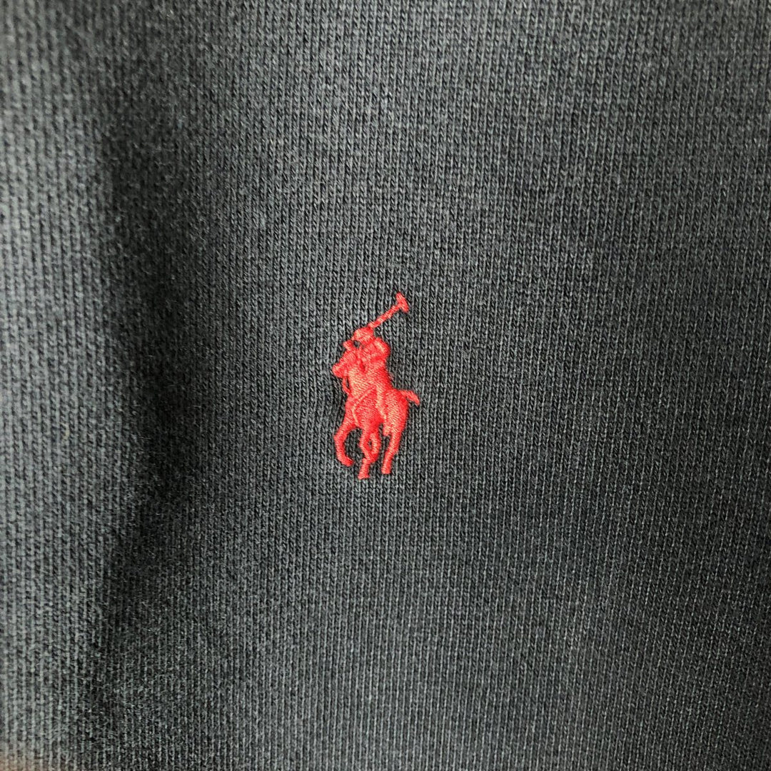 Ralph Lauren POLO by Ralph Lauren Sweat Full Zip Hoodie Men's L size cotton black type Vintage Second Hand
