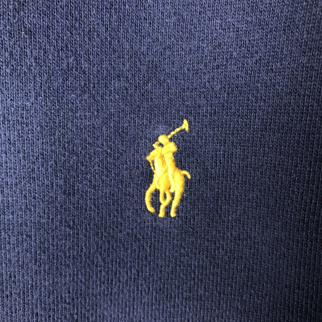 Ralph Lauren POLO by Ralph Lauren Sweat Full Zip Hoodie Men's XL cotton navy blue type Vintage Second Hand