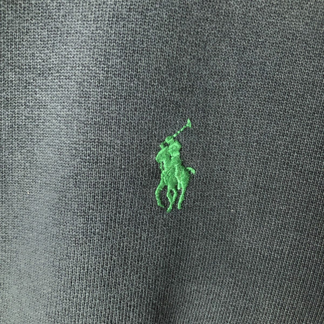 Ralph Lauren POLO by Ralph Lauren Sweat Full Zip Hoodie Men's XL cotton navy blue type Vintage Second Hand