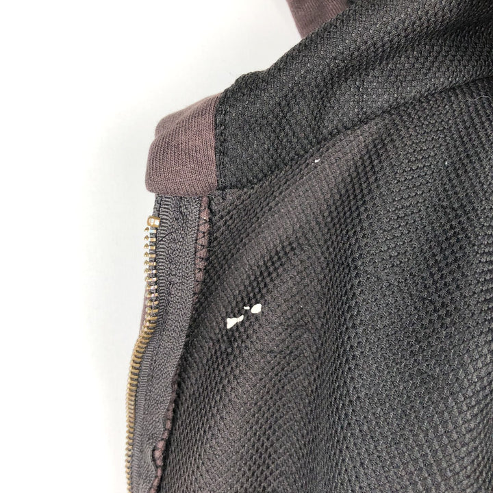 Carhartt Painted Full-Zip Sweatshirt, Men's XXL unclear black type Vintage Second Hand