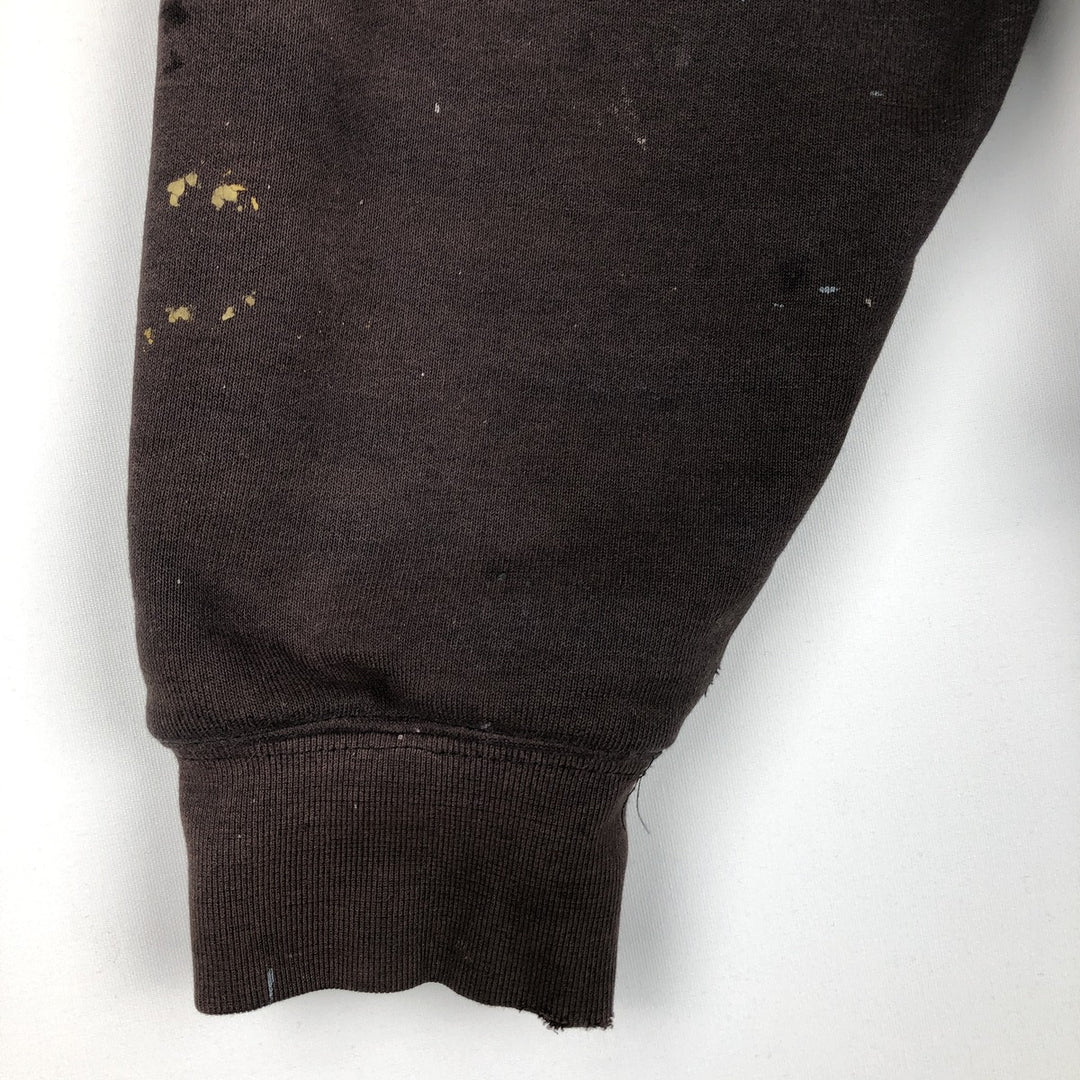 Carhartt Painted Full-Zip Sweatshirt, Men's XXL unclear black type Vintage Second Hand