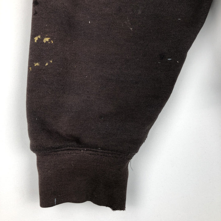 Carhartt Painted Full-Zip Sweatshirt, Men's XXL unclear black type Vintage Second Hand