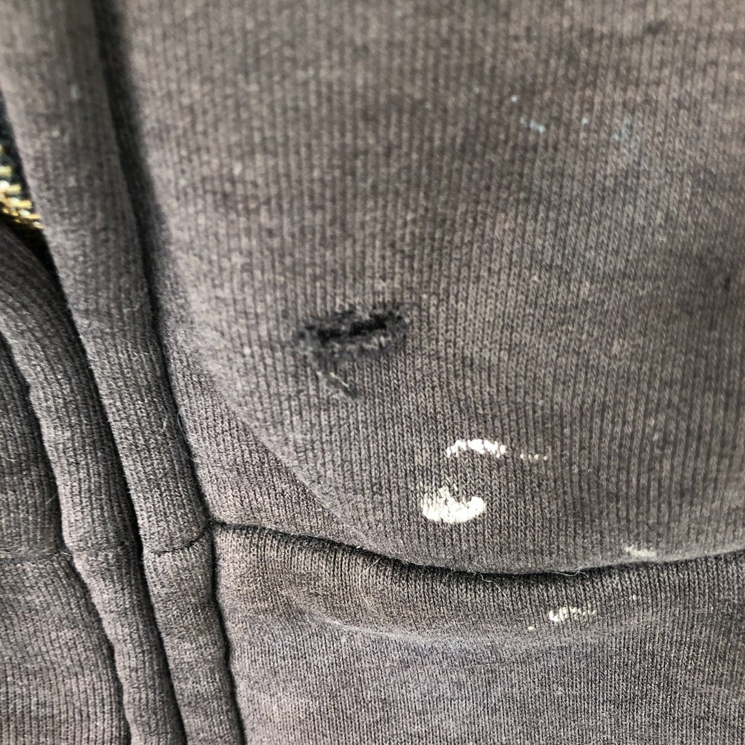 Carhartt Painted Full-Zip Sweatshirt, Men's XXL unclear black type Vintage Second Hand
