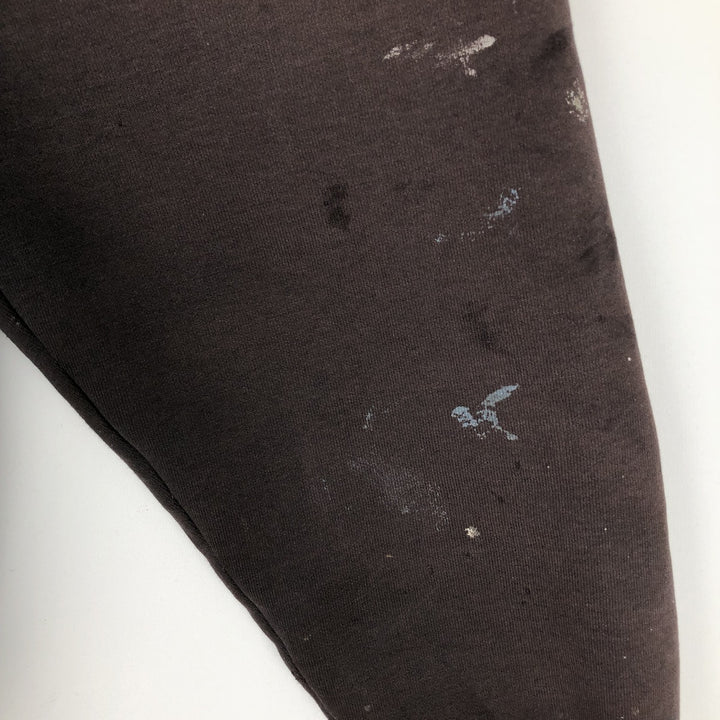 Carhartt Painted Full-Zip Sweatshirt, Men's XXL unclear black type Vintage Second Hand