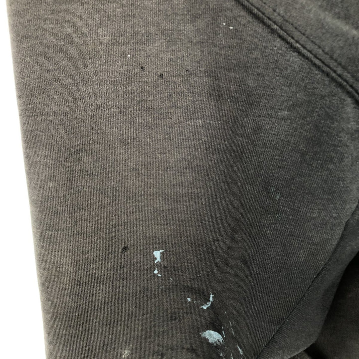 Carhartt Painted Full-Zip Sweatshirt, Men's XXL unclear black type Vintage Second Hand
