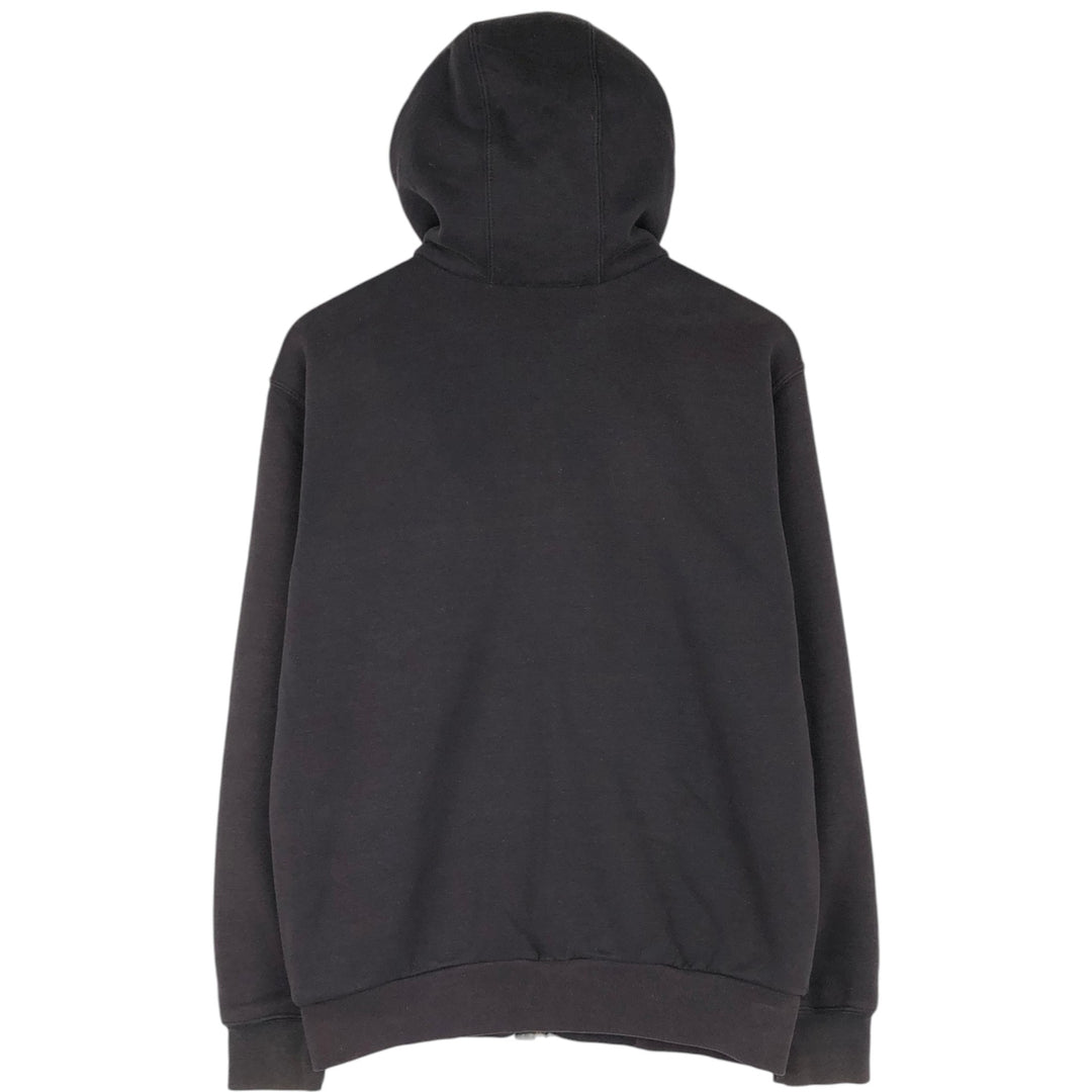 Carhartt Sweat Full Zip Hoodie Men's L size unclear black type Vintage Second Hand
