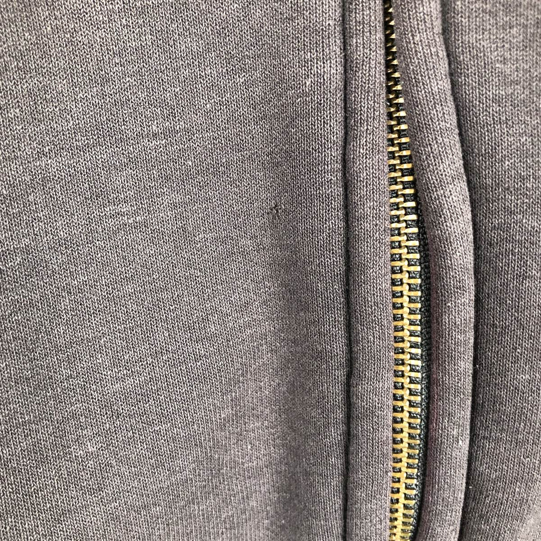 Carhartt Sweat Full Zip Hoodie Men's L size unclear black type Vintage Second Hand