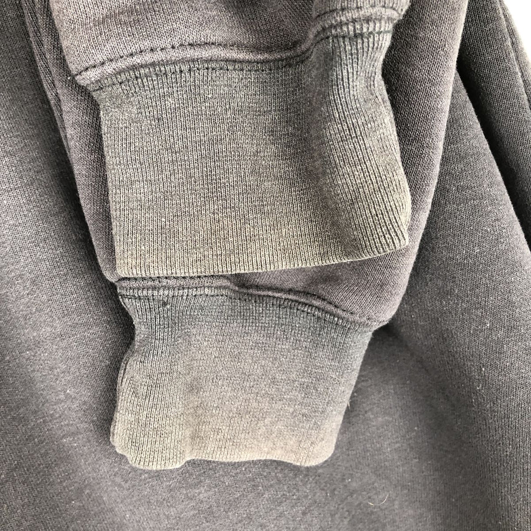 Carhartt Sweat Full Zip Hoodie Men's L size unclear black type Vintage Second Hand