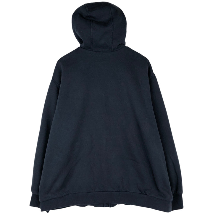 Carhartt Rain Defender Sweat Full-Zip Hoodie, Men's Size XL cotton navy blue type Vintage Second Hand