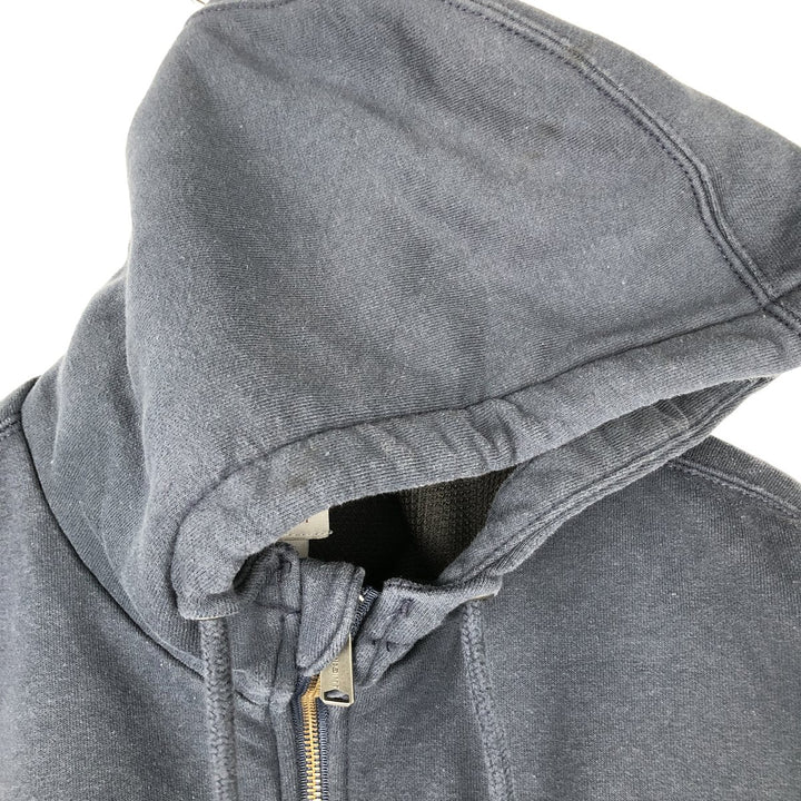 Carhartt Rain Defender Sweat Full-Zip Hoodie, Men's Size XL cotton navy blue type Vintage Second Hand