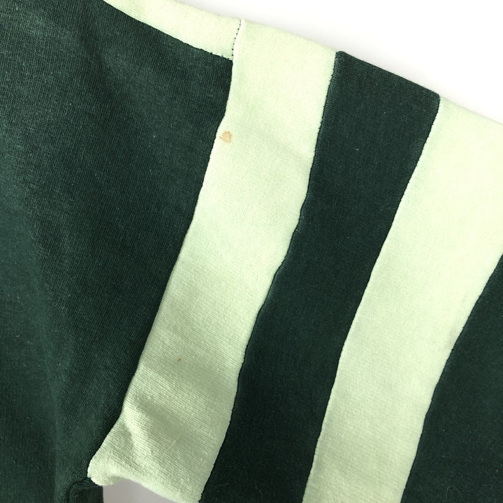 Men's full-zip sweatshirt XL cotton Green type dark green Vintage Second Hand