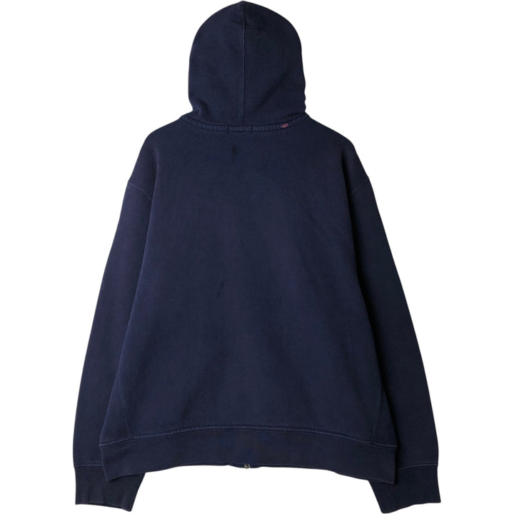 Ralph Lauren POLO RALPH LAUREN Sweat Full Zip Hoodie Men's XXL cotton navy blue type Vintage Second Hand