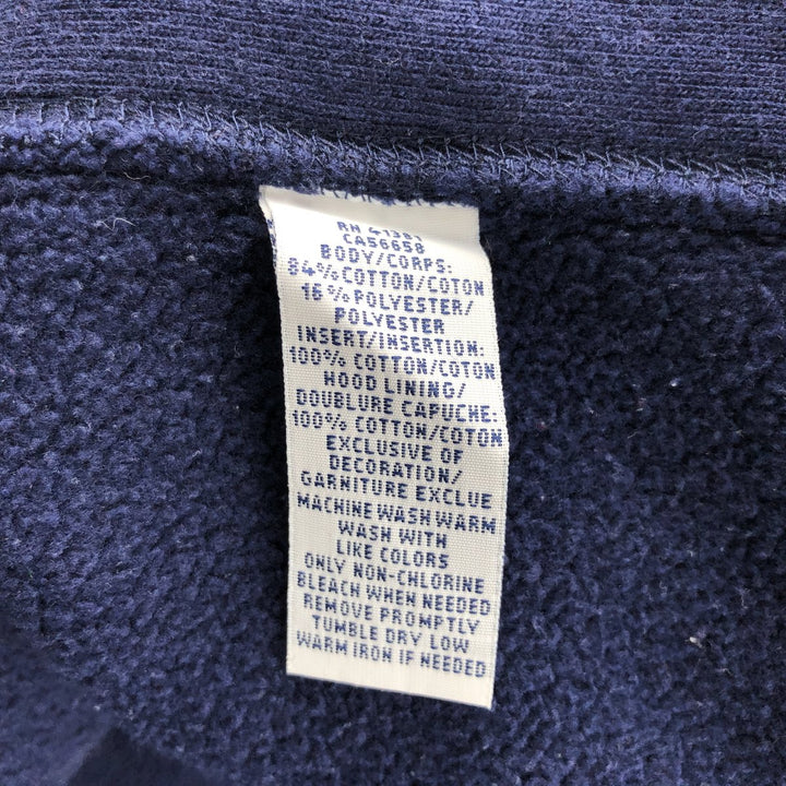 Ralph Lauren POLO RALPH LAUREN Sweat Full Zip Hoodie Men's XXL cotton navy blue type Vintage Second Hand