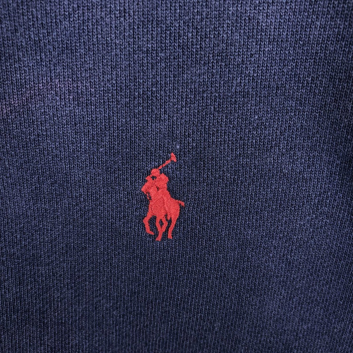 Ralph Lauren POLO RALPH LAUREN Sweat Full Zip Hoodie Men's XXL cotton navy blue type Vintage Second Hand