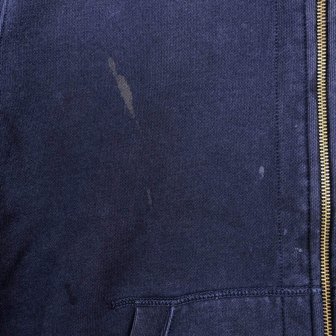 Ralph Lauren POLO RALPH LAUREN Sweat Full Zip Hoodie Men's XXL cotton navy blue type Vintage Second Hand