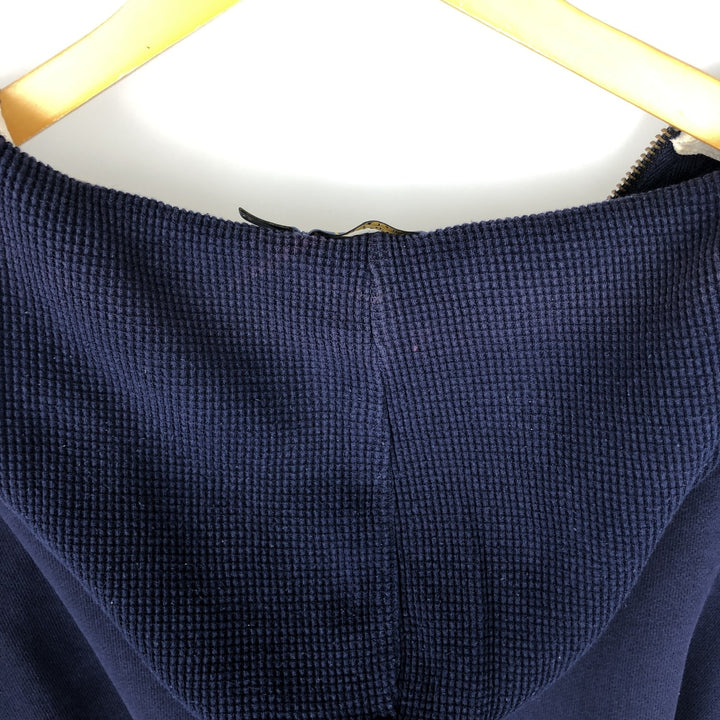 Ralph Lauren POLO RALPH LAUREN Sweat Full Zip Hoodie Men's XXL cotton navy blue type Vintage Second Hand