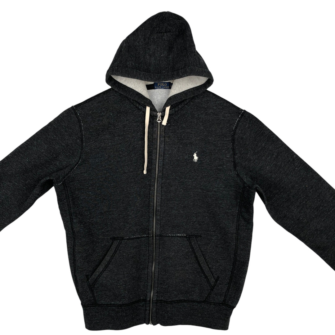 Ralph Lauren POLO RALPH LAUREN Sweat Full Zip Hoodie Men's L size cotton gray type Vintage Second Hand