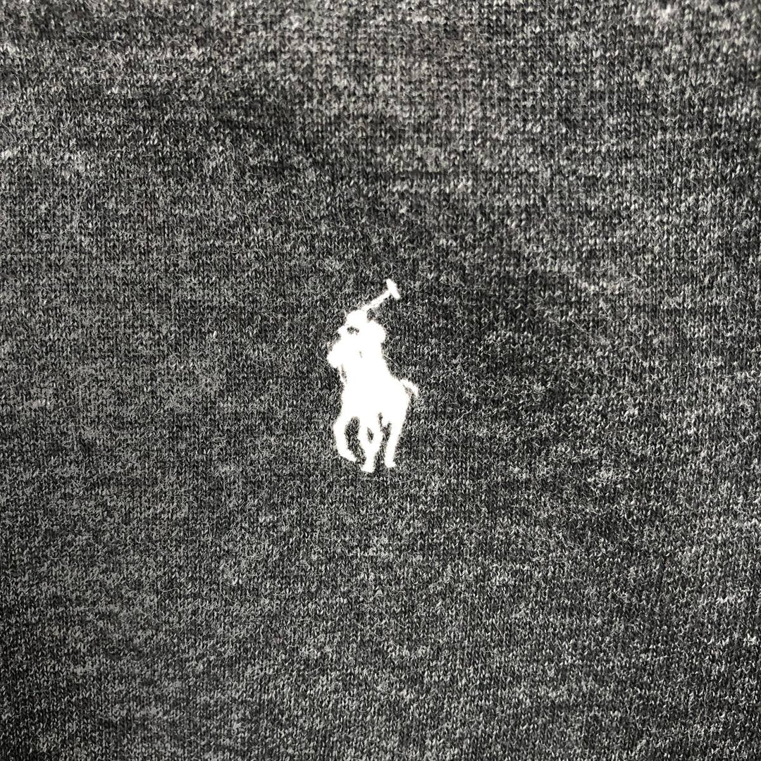 Ralph Lauren POLO RALPH LAUREN Sweat Full Zip Hoodie Men's L size cotton gray type Vintage Second Hand