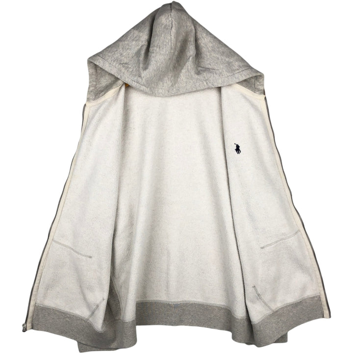 Ralph Lauren POLO RALPH LAUREN Sweat Full Zip Hoodie Men's XXL cotton gray type Vintage Second Hand