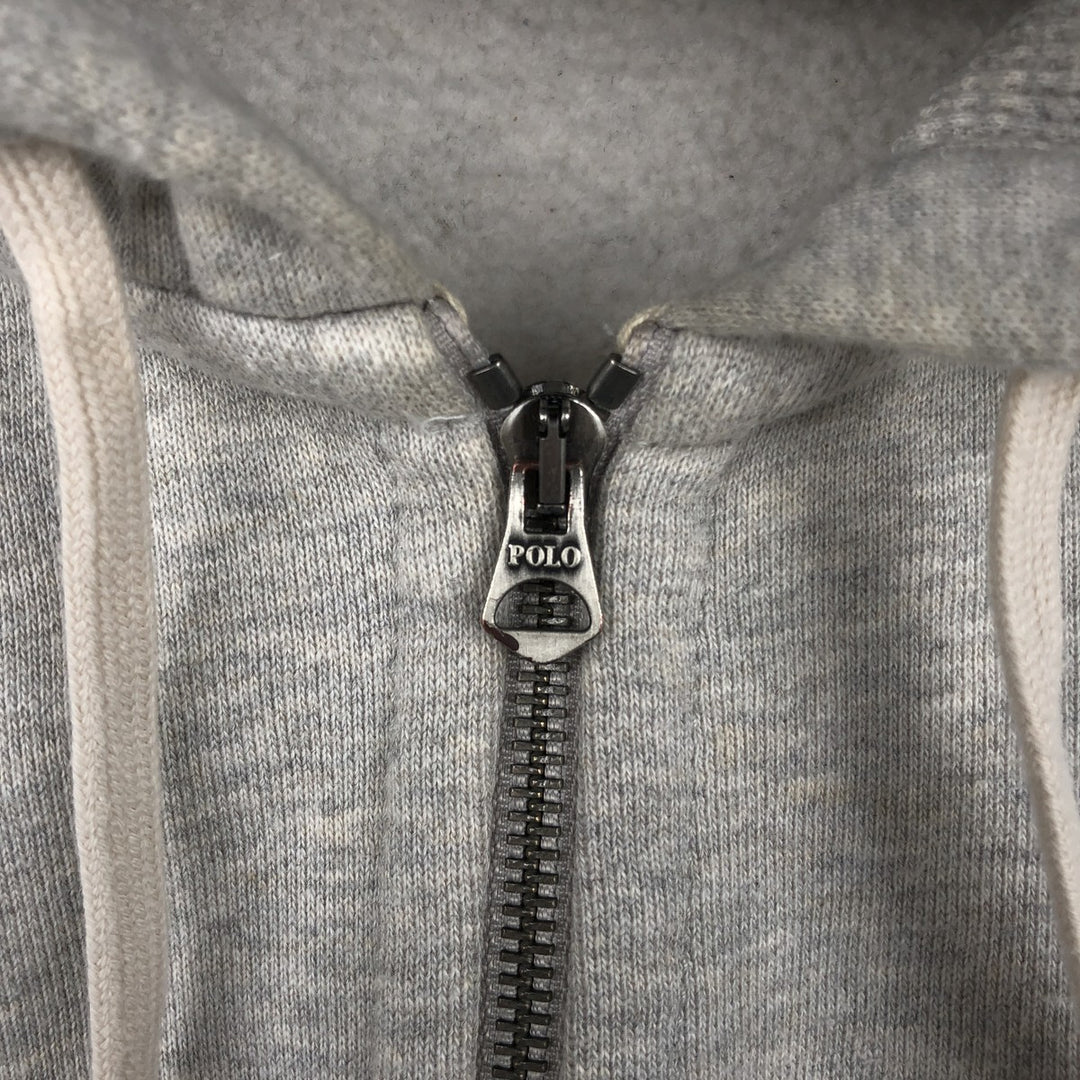 Ralph Lauren POLO RALPH LAUREN Sweat Full Zip Hoodie Men's XXL cotton gray type Vintage Second Hand
