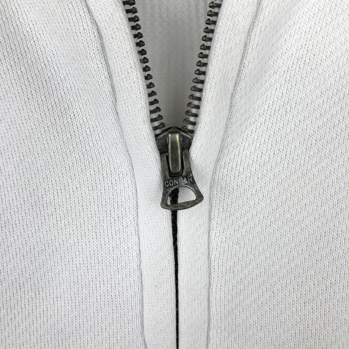 Ralph Lauren POLO by Ralph Lauren full zip sweatshirt, men's size L cotton white type Vintage Second Hand