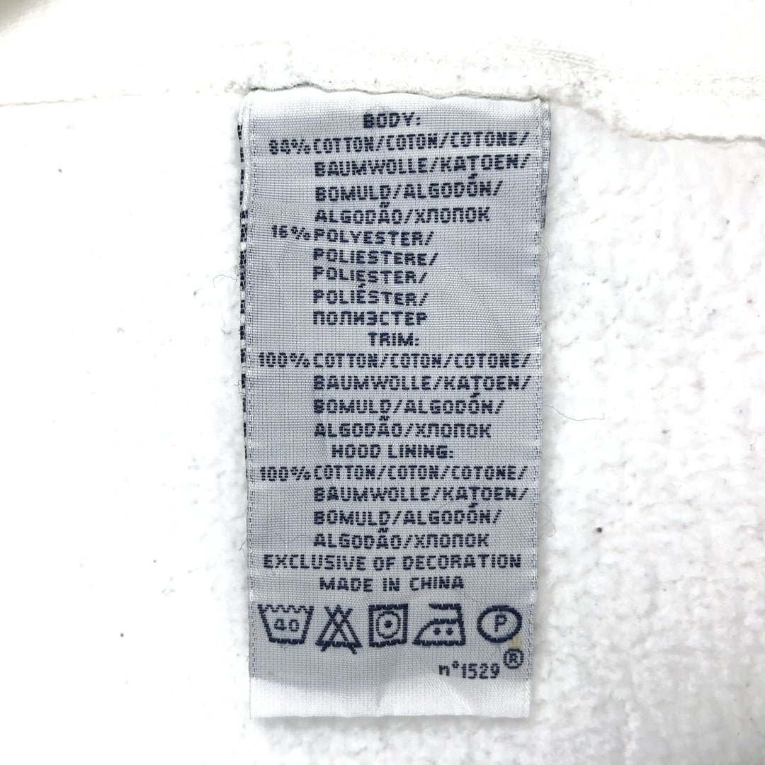 Ralph Lauren POLO by Ralph Lauren Sweat Full Zip Hoodie Men's L size cotton white type Vintage Second Hand