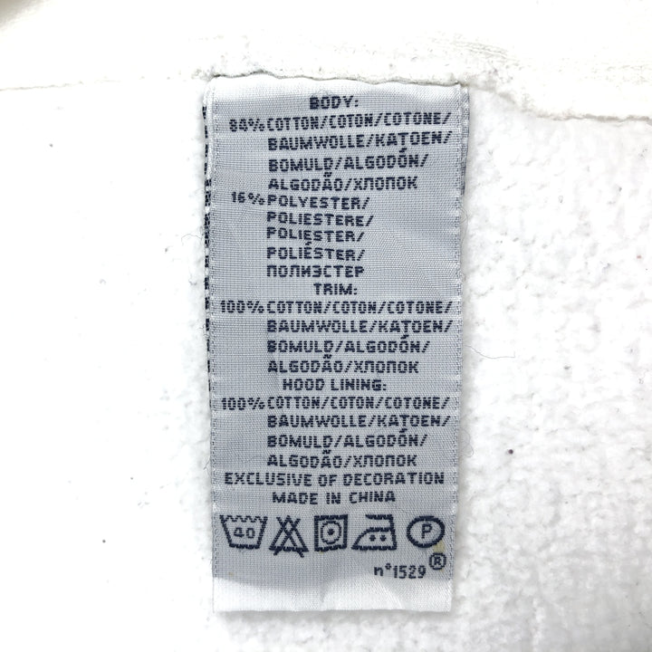 Ralph Lauren POLO by Ralph Lauren Sweat Full Zip Hoodie Men's L size cotton white type Vintage Second Hand