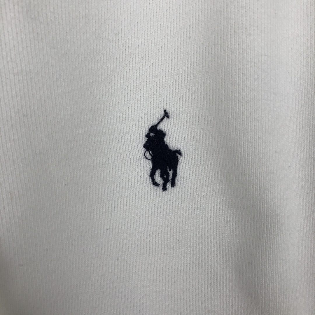 Ralph Lauren POLO by Ralph Lauren Sweat Full Zip Hoodie Men's L size cotton white type Vintage Second Hand