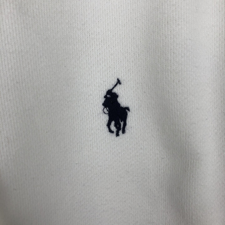 Ralph Lauren POLO by Ralph Lauren Sweat Full Zip Hoodie Men's L size cotton white type Vintage Second Hand