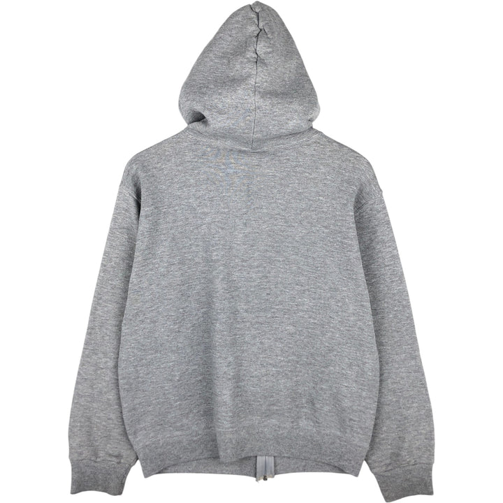 Vintage 90'S Russell full-zip sweatshirt, size S, men's polyester gray type Vintage Second Hand