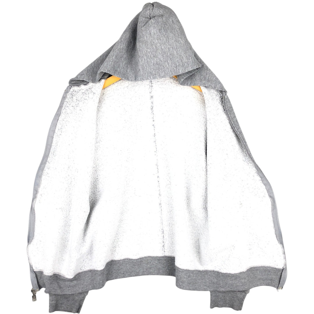 Vintage 90'S Russell full-zip sweatshirt, size S, men's polyester gray type Vintage Second Hand