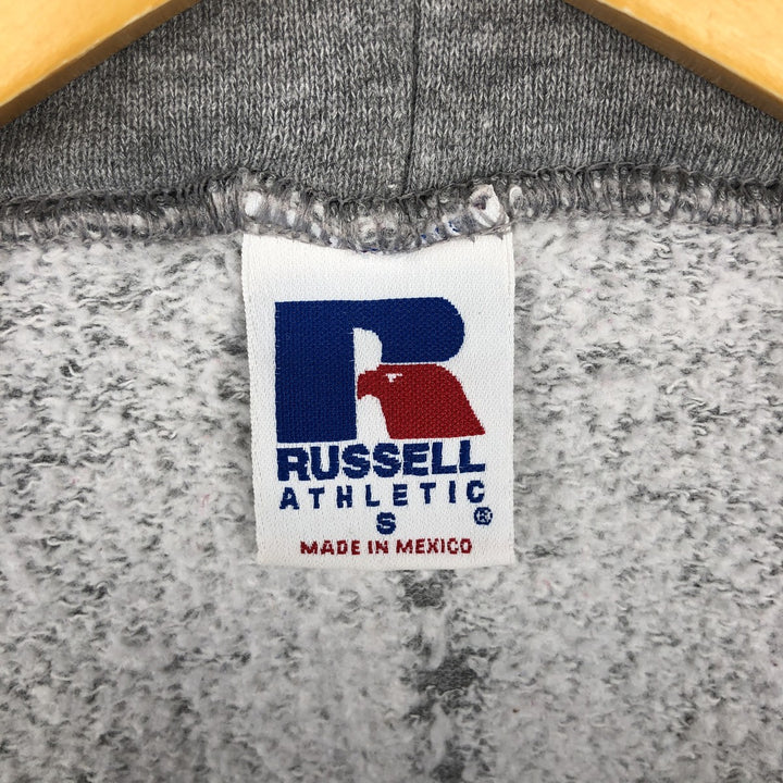 Vintage 90'S Russell full-zip sweatshirt, size S, men's polyester gray type Vintage Second Hand