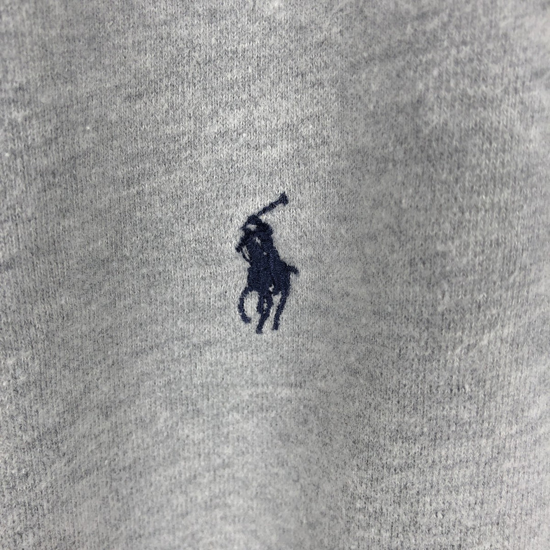Ralph Lauren POLO by Ralph Lauren One Point Logo Sweatshirt Trainer Men's L size cotton gray type Vintage Second Hand