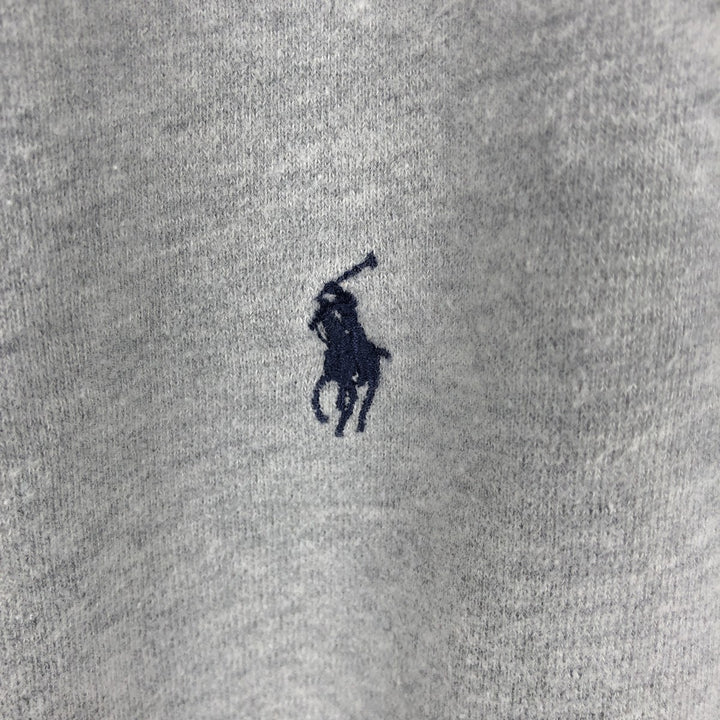 Ralph Lauren POLO by Ralph Lauren One Point Logo Sweatshirt Trainer Men's L size cotton gray type Vintage Second Hand